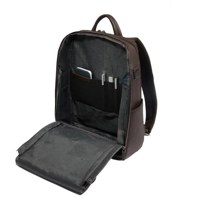 Piquadro Zaino Porta PC Black Square 14" Nero - 4