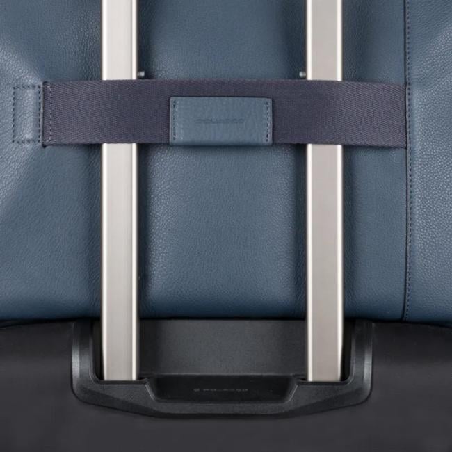 Piquadro Cartella Porta PC Akron 15.6" Esp. Blu - 3
