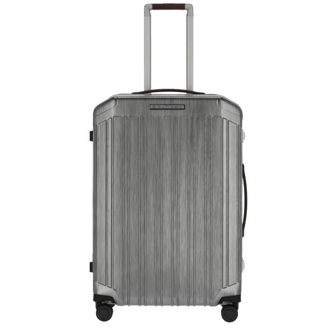 Piquadro Trolley Medio PQLM 69 cm Nero Cuoio - 1