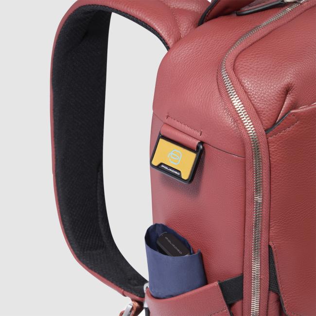 Piquadro Zaino Than Porta PC 13.3" Arancione - 5