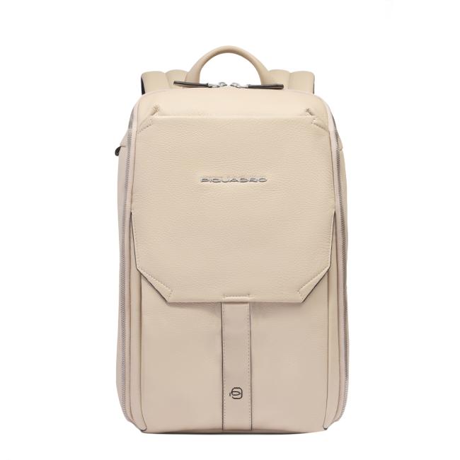 Piquadro Zaino Than Porta PC 13.3" Beige - 1