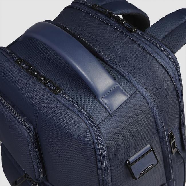 Piquadro Zaino da viaggio Porta PC 14" Blu - 5
