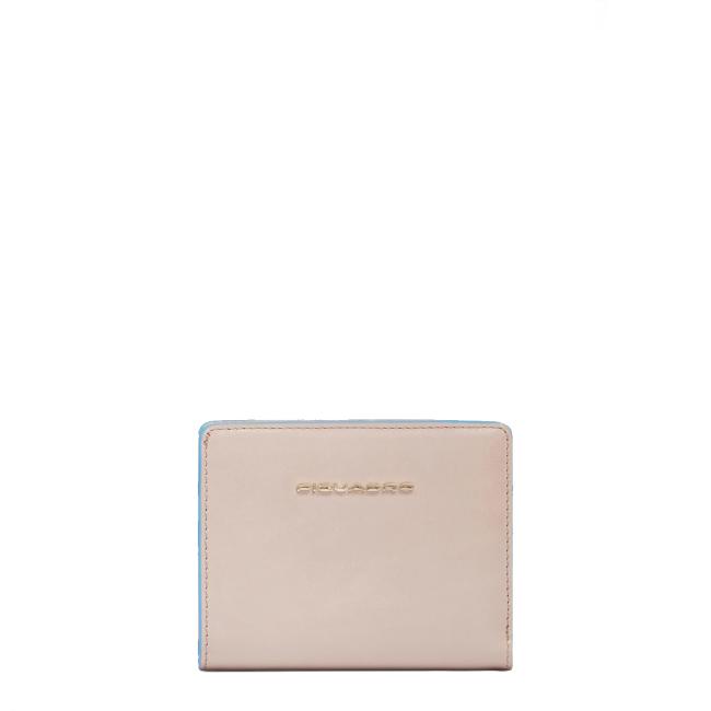 Piquadro Portafoglio Blue Square compatto Rosa2 - 1