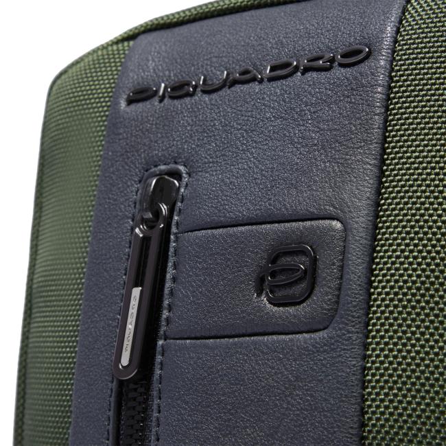 Piquadro Borsello Porta Tabletmini Brief 2 in tessuto riciclato - 4