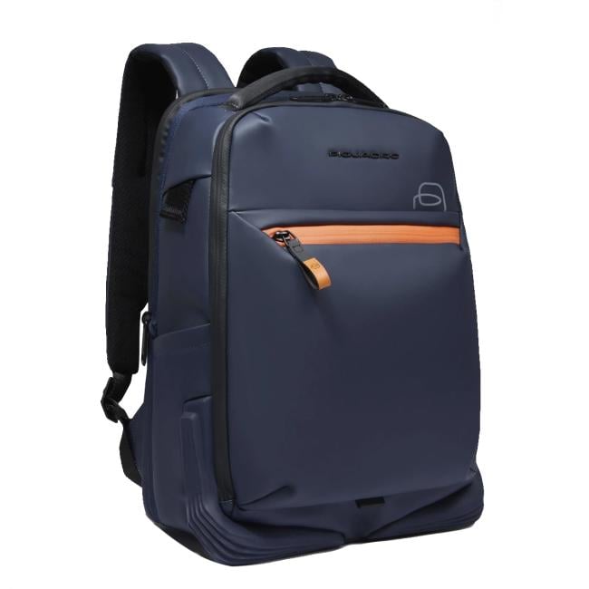 Piquadro Zaino Porta PC 14" Corner 2.0 Blu - 2