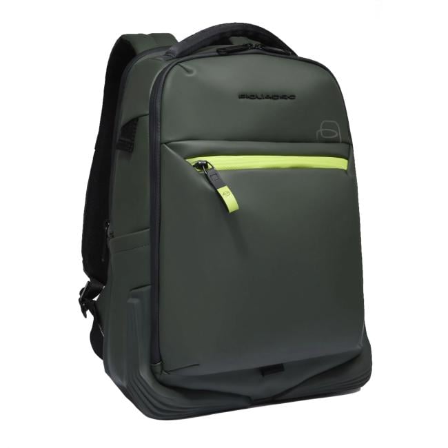 Piquadro Zaino Porta PC 14" Corner 2.0 Verde - 2