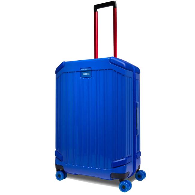 Piquadro Trolley Medio POP 69 cm Blu - 2