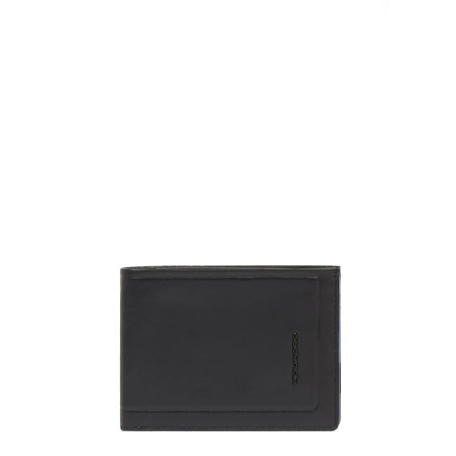 Piquadro Portafoglio Atlas con portamonete Nero - 1