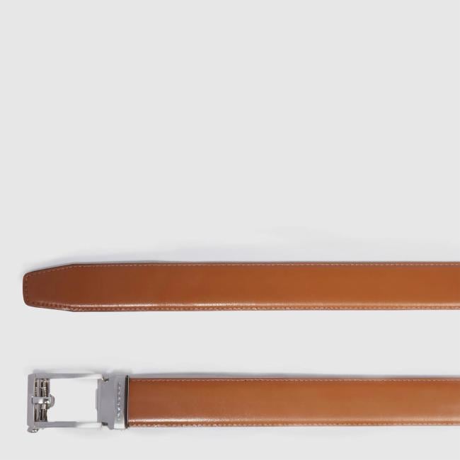 Piquadro Cintura in pelle con ghiera Cuoio - 2