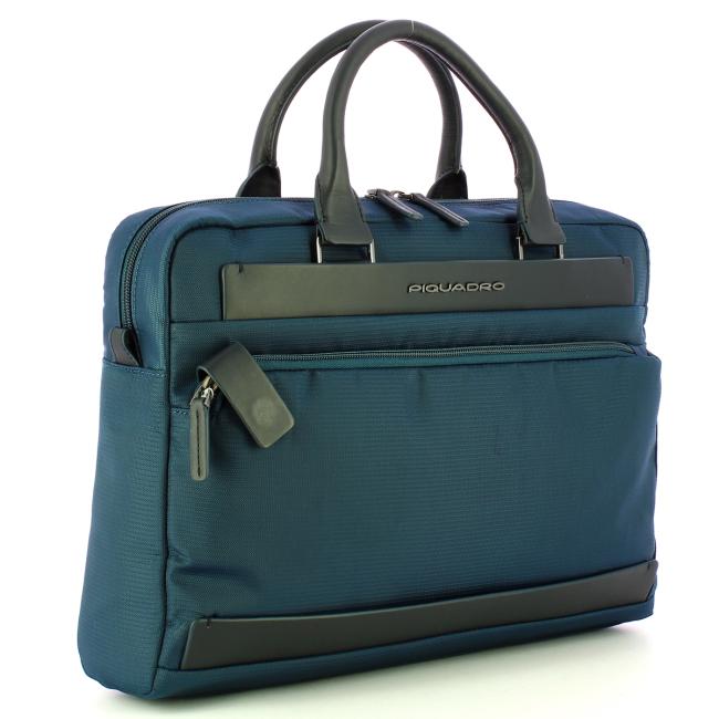 Piquadro Cartella Porta PC Klout 14" Blu5 - 2