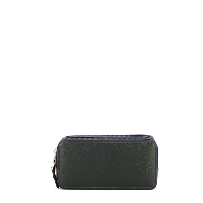 Piquadro Astuccio in pelle Blu/Marrone - 1