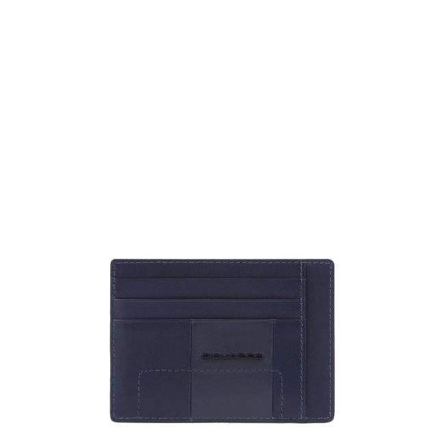 Piquadro Bustina porta carte di credito Finn Blu - 1