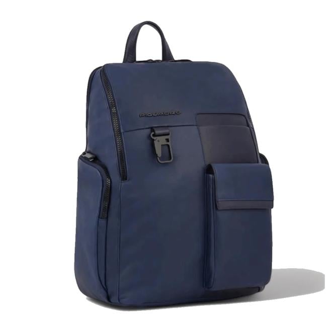 Piquadro Zaino Fast Check Porta PC Finn 15.6 Blu - 2