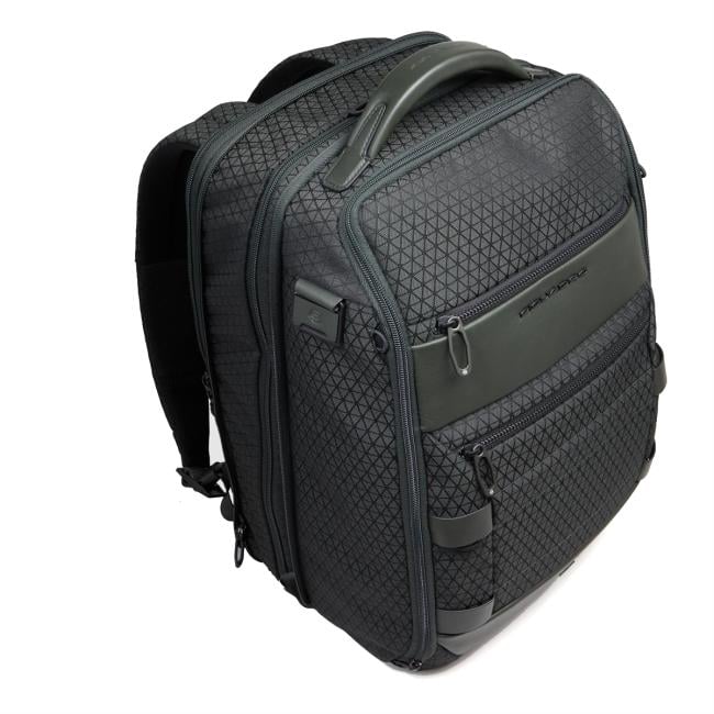 Piquadro Zaino Hexagon Porta PC 15.6 Verde - 4