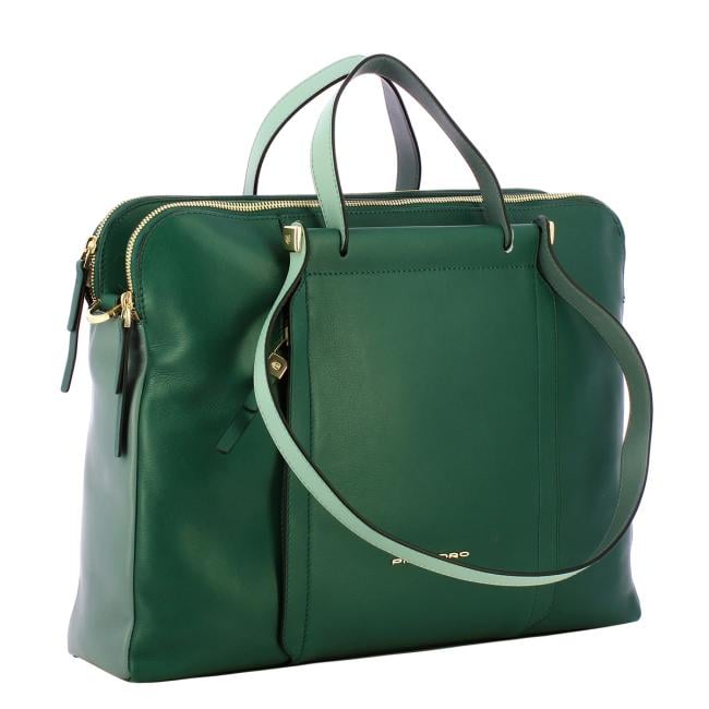 Piquadro Circle 15" Ottanio Avio Laptop Briefcase - 2