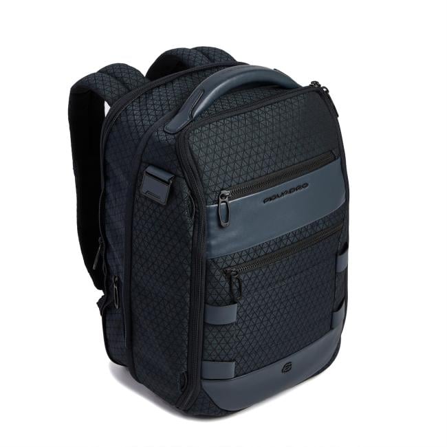 Piquadro Zaino Hexagon Porta PC 14.0 Blu - 4