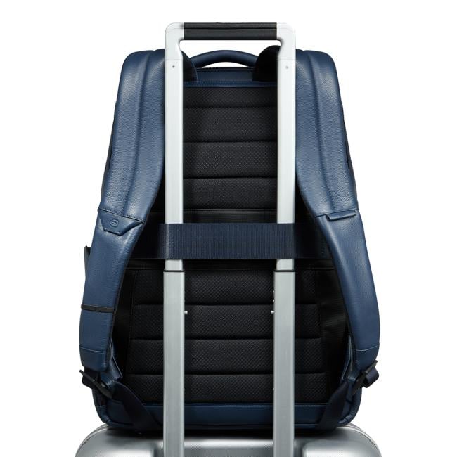 Piquadro Russel 15.6 Blu Laptop Briefcase - 3