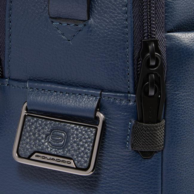 Piquadro Cartella Russel Porta PC 15.6 Blu - 4