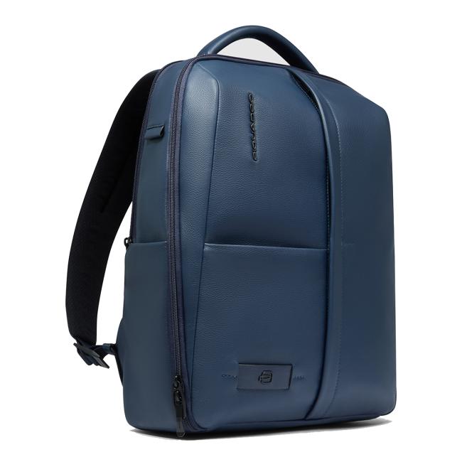 Piquadro Zaino Russel Porta PC 14.0 Blu - 2
