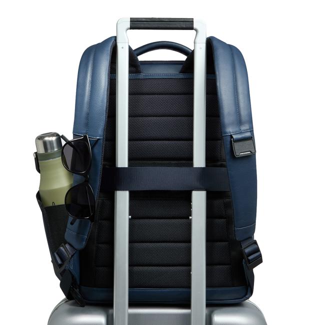 Piquadro Zaino Russel Porta PC 14.0 Blu - 3