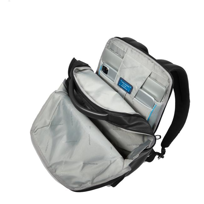 Piquadro Zaino Russel Porta PC 14.0 Nero - 7