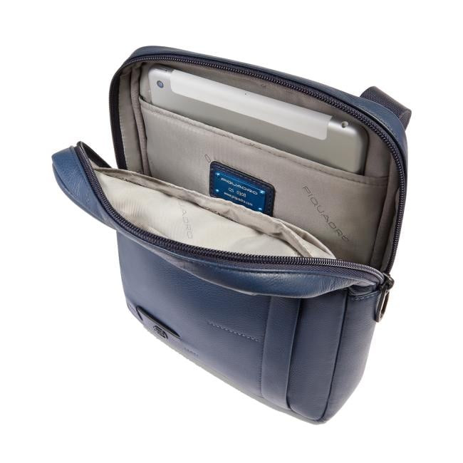 Piquadro Borsello Russel Porta Tablet Blu - 6