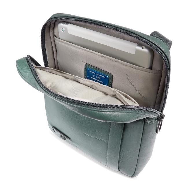 Piquadro Borsello Russel Porta Tablet Verde - 6