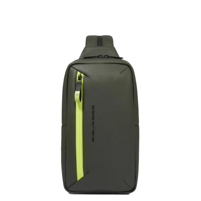 Piquadro Monospalla Corner 2.0 Verde - 1