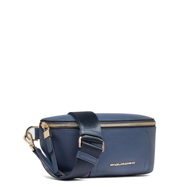 Piquadro Marsupio Donna Circle Blu - 3