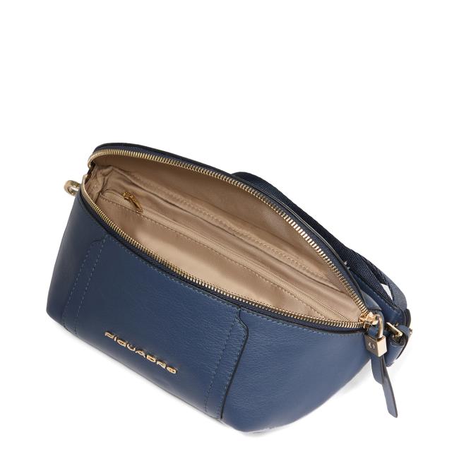 Piquadro Marsupio Donna Circle Blu - 7