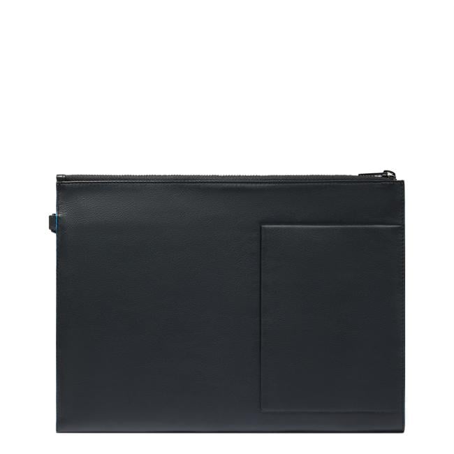 Piquadro Pochette Blue Square Nero - 3