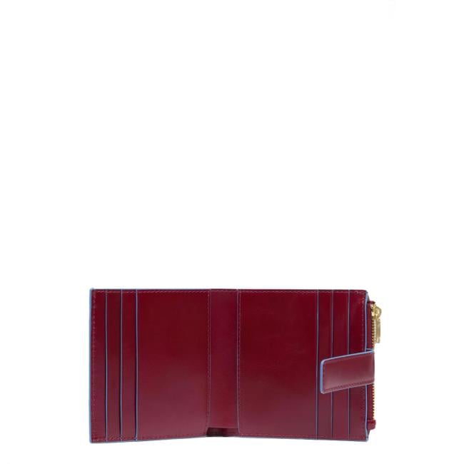 Piquadro Portacarte donna Blue Square Rosso - 2