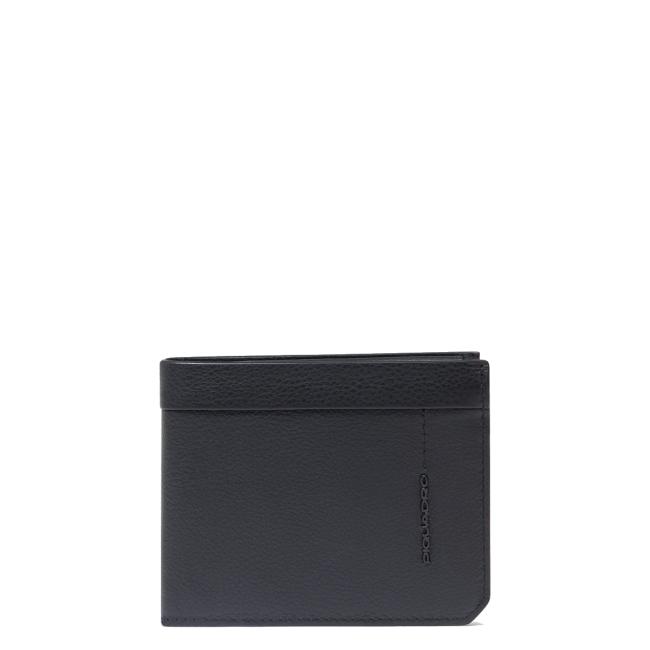 Piquadro Portafoglio con porta ID RFID Russel Nero - 1