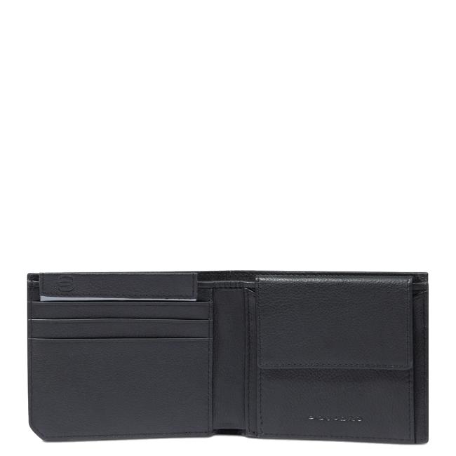 Piquadro Portafoglio con porta ID RFID Russel Nero - 3