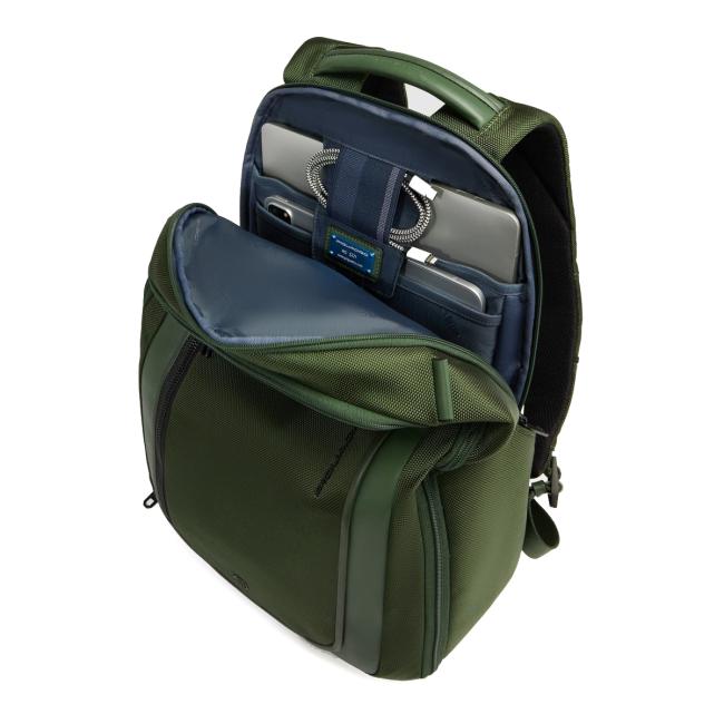 Piquadro Zaino Porta PC Lyss 15.6 Verde - 6