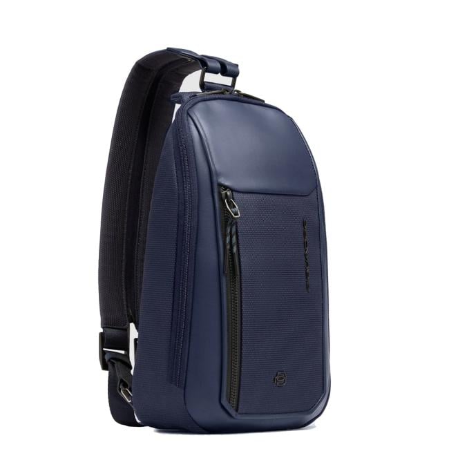 Piquadro Monospalla S143 Blu - 2