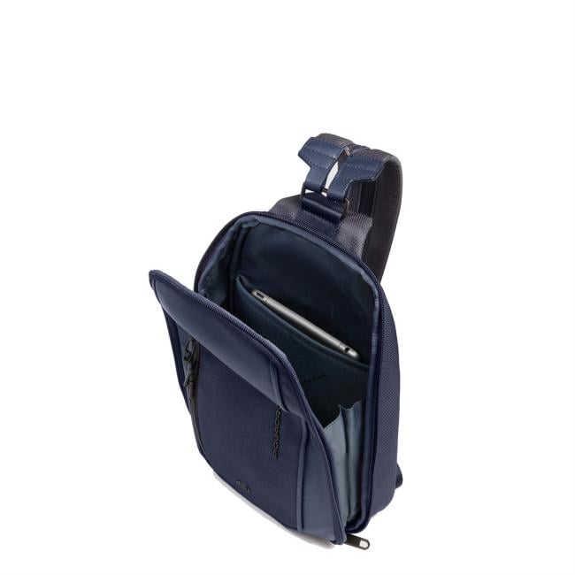 Piquadro Monospalla S143 Blu - 7