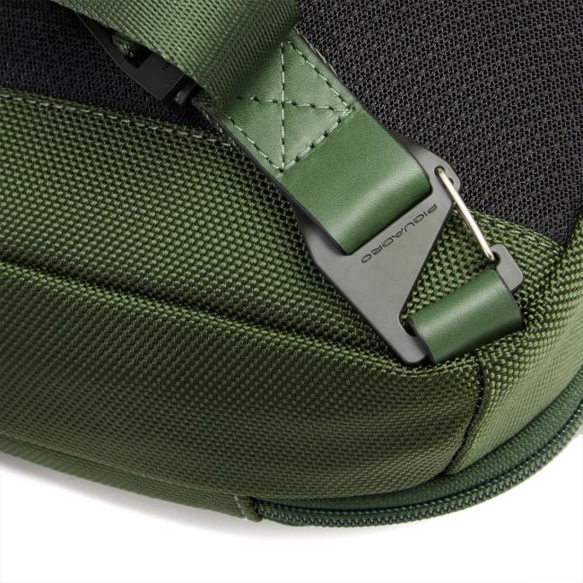 Piquadro Monospalla S143 Verde - 5