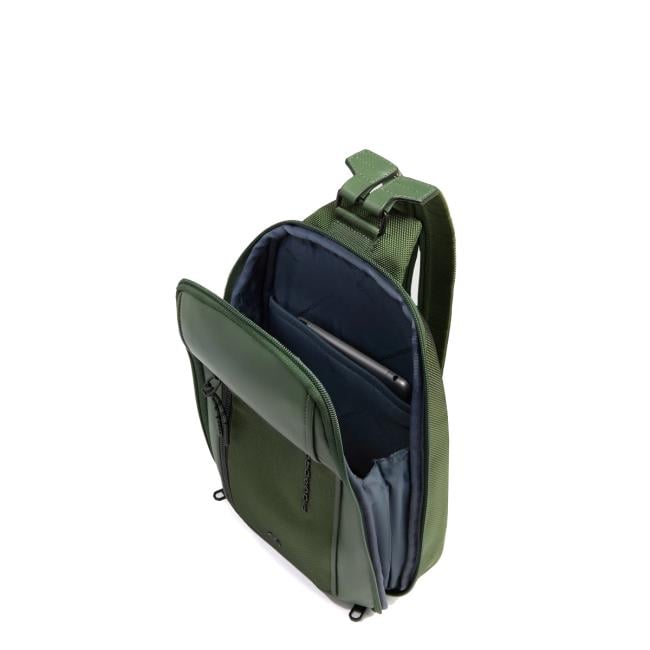 Piquadro Monospalla S143 Verde - 6