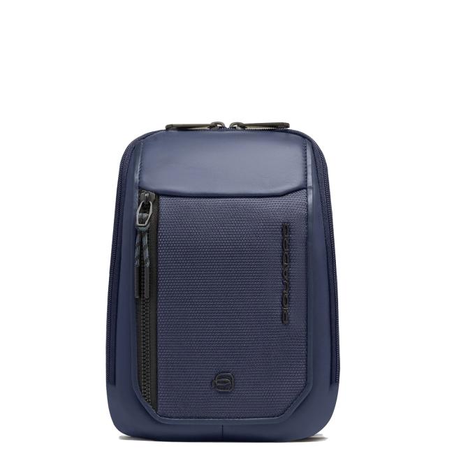 Piquadro Borsello Porta Tablet Mini S143 Blu - 1