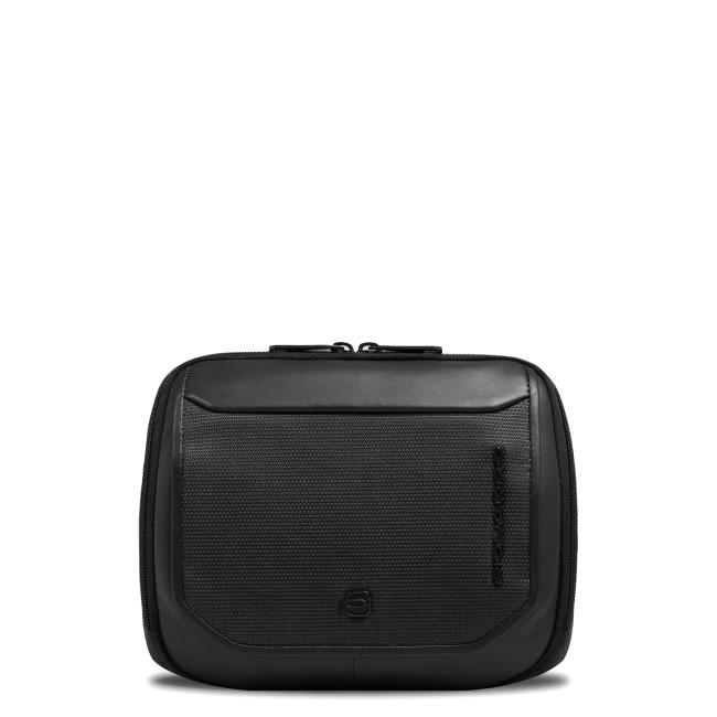 Piquadro Borsello in tessuto riciclato S143 Nero - 1