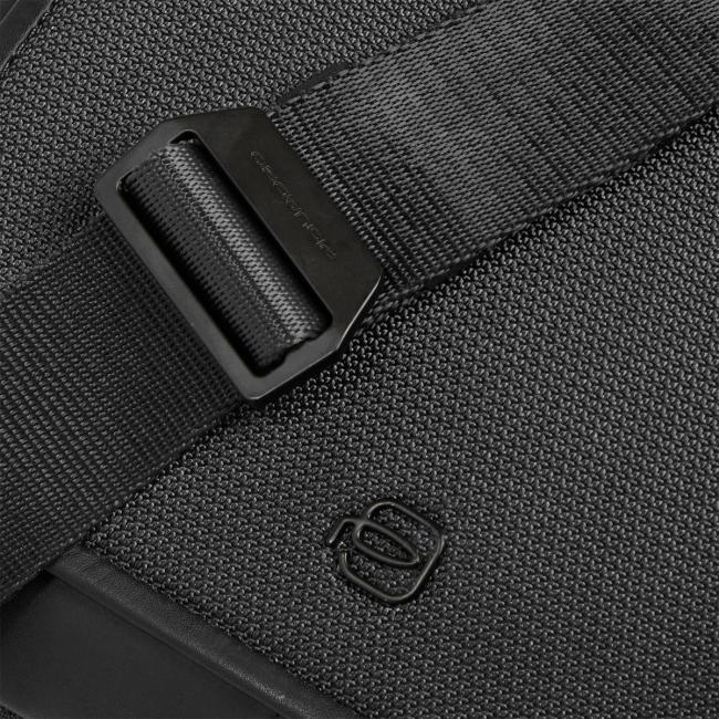 Piquadro Borsello in tessuto riciclato S143 Nero - 4
