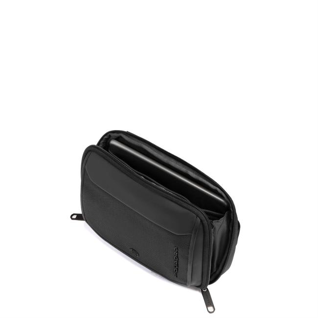 Piquadro Borsello in tessuto riciclato S143 Nero - 5
