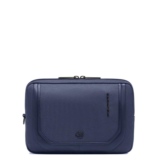 Piquadro Pochette in tessuto riciclato S143 Blu - 1