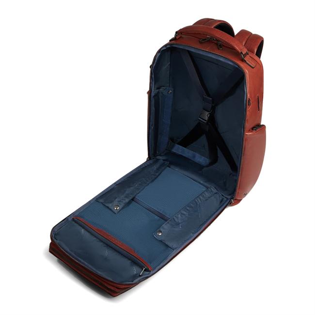 Piquadro Zaino Porta PC con porta USB Solm 15.6" Cuoio - 9