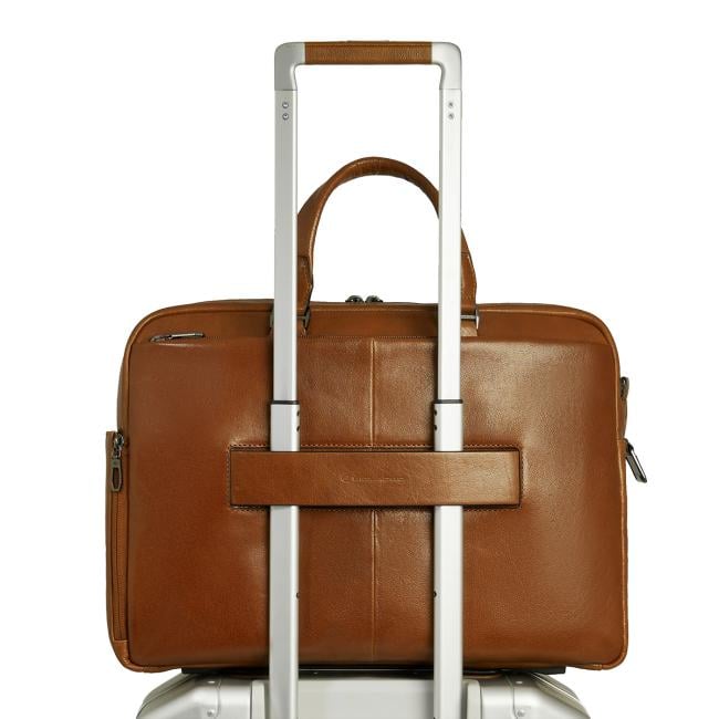 Piquadro Cartella Porta PC Solm 15.6" Beige - 3