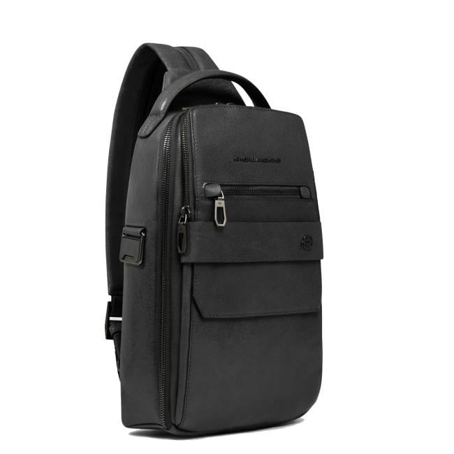Piquadro Zaino Monospalla Solm Nero - 2