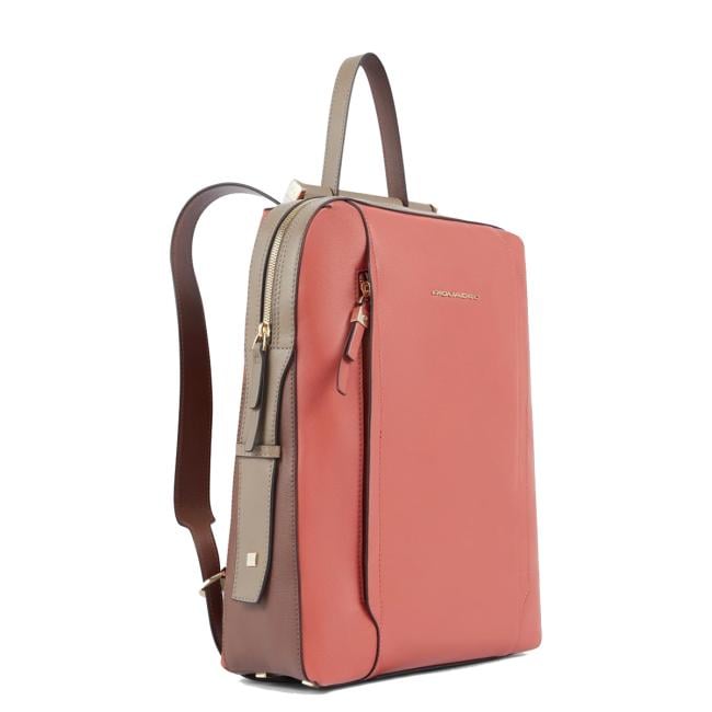 Piquadro Zaino Circle Porta PC 14" Arancio Testa di Moro - 2