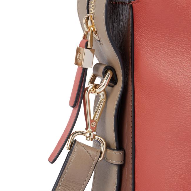 Piquadro Cartella in pelle Donna Porta PC Circle 14.0 Arancio Testa di Moro - 4