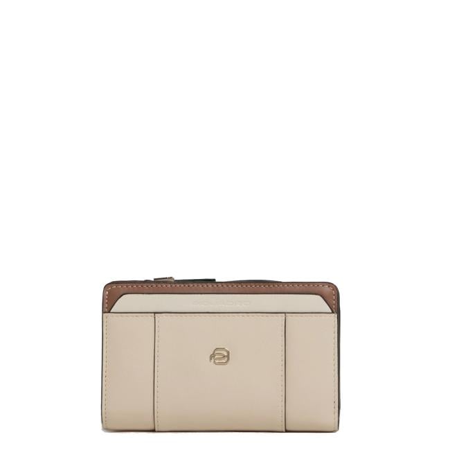 Piquadro Portafoglio Donna Circle Beige Cuoio - 1